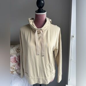 Banana Republic Cream Cowl-Neck Pullover Sweater